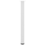 vidaXL Picioare de masă de bar, 4 buc., alb, 90-92 cm, oțel vidaXL Picioare de masă de bar, 4 buc., alb, 90-92 cm, oțel