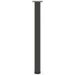 vidaXL Picioare de masă de bar, antracit, 4 buc., 90-92 cm, oțel vidaXL Picioare de masă de bar, antracit, 4 buc., 90-92 cm, oțel