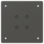 vidaXL Picioare de masă de bar, antracit, 4 buc., 90-92 cm, oțel vidaXL Picioare de masă de bar, antracit, 4 buc., 90-92 cm, oțel