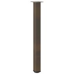vidaXL Picioare de masă de bar, 4 buc., oțel natural, 90-92 cm vidaXL Picioare de masă de bar, 4 buc., oțel natural, 90-92 cm