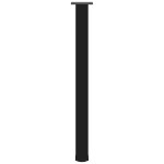 vidaXL Picioare de masă de bar, 4 buc., negru, 100-102 cm, oțel vidaXL Picioare de masă de bar, 4 buc., negru, 100-102 cm, oțel