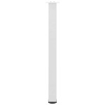 vidaXL Picioare de masă de bar, 4 buc., alb, 100-102 cm, oțel vidaXL Picioare de masă de bar, 4 buc., alb, 100-102 cm, oțel