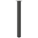 vidaXL Picioare de masă de bar, antracit, 4 buc., 100-102 cm, oțel