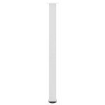 vidaXL Picioare de masă de bar, 4 buc., alb, 110-112 cm, oțel vidaXL Picioare de masă de bar, 4 buc., alb, 110-112 cm, oțel