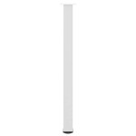 vidaXL Picioare de masă de bar, 4 buc., alb, 110-112 cm, oțel vidaXL Picioare de masă de bar, 4 buc., alb, 110-112 cm, oțel