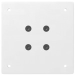 vidaXL Picioare de masă de bar, 4 buc., alb, 110-112 cm, oțel vidaXL Picioare de masă de bar, 4 buc., alb, 110-112 cm, oțel