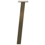 vidaXL Picioare pentru masă de cafea, 4 buc., oțel natural, 30 cm vidaXL Picioare pentru masă de cafea, 4 buc., oțel natural, 30 cm