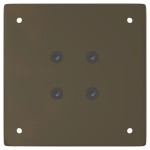 vidaXL Picioare pentru masă de cafea, 4 buc., oțel natural, 30 cm vidaXL Picioare pentru masă de cafea, 4 buc., oțel natural, 30 cm