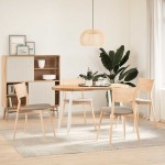 vidaXL Picioare de masă consolă formă conică, 4 buc., alb, 72-73 cm, oțel vidaXL Picioare de masă consolă formă conică, 4 buc., alb, 72-73 cm, oțel