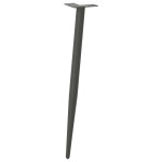 vidaXL Picioare de masă consolă formă conică 4 buc. antracit 72-73 cm oțel vidaXL Picioare de masă consolă formă conică 4 buc. antracit 72-73 cm oțel