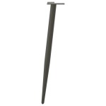 vidaXL Picioare de masă consolă formă conică 4 buc. antracit 72-73 cm oțel vidaXL Picioare de masă consolă formă conică 4 buc. antracit 72-73 cm oțel