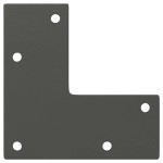 vidaXL Picioare de masă consolă formă conică 4 buc. antracit 72-73 cm oțel vidaXL Picioare de masă consolă formă conică 4 buc. antracit 72-73 cm oțel