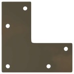 vidaXL Picioare de masă consolă formă conică, 4 buc., oțel natural, 72-73 cm vidaXL Picioare de masă consolă formă conică, 4 buc., oțel natural, 72-73 cm