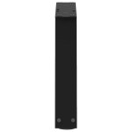 vidaXL Picioare pentru măsuță de cafea în formă de V, 2 buc., negru, 40x(30-31,3) cm, oțel