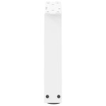 vidaXL Picioare pentru măsuță de cafea în formă de V, 2 buc., alb, 40x(30-31,3) cm, oțel