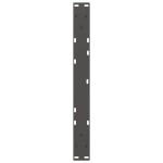 vidaXL Picioare pentru măsuță de cafea în formă de V, 2 buc., antracit, 50x(30-31,3) cm, oțel