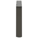 vidaXL Picioare pentru măsuță de cafea în formă de V, 2 buc., antracit, 60x(30-31,3) cm, oțel