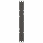 vidaXL Picioare pentru măsuță de cafea în formă de V, 2 buc., antracit, 70x(30-31,3) cm, oțel