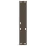 vidaXL Picioare pentru măsuță de cafea în formă de V, 2 buc., oțel natural, 38x(42-43,3) cm