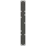 vidaXL Picioare pentru măsuță de cafea în formă de V, 2 buc., antracit, 60x(42-43,3) cm, oțel