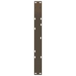 vidaXL Picioare pentru măsuță de cafea în formă de V, 2 buc., oțel natural, 70x(42-43,3) cm