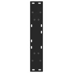 vidaXL Picioare de masă în formă de V, 2 buc., negru, 60x(72-73,3) cm, oțel vidaXL Picioare de masă în formă de V, 2 buc., negru, 60x(72-73,3) cm, oțel