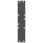 vidaXL Picioare de masă în formă de V, 2 buc., antracit, 60x(72-73,3) cm, oțel vidaXL Picioare de masă în formă de V, 2 buc., antracit, 60x(72-73,3) cm, oțel