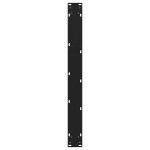vidaXL Picioare de masă în formă de V, 2 buc., negru, 70x(72-73,3) cm, oțel