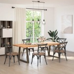 vidaXL Picioare de masă în formă de V, 2 buc., oțel natural, 80x(72-73,3) cm vidaXL Picioare de masă în formă de V, 2 buc., oțel natural, 80x(72-73,3) cm