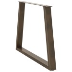 vidaXL Picioare de masă în formă de V, 2 buc., oțel natural, 100 x (72-73,3) cm vidaXL Picioare de masă în formă de V, 2 buc., oțel natural, 100 x (72-73,3) cm