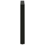 vidaXL Picioare de masă în formă de V, 3 buc., negru, 70x (72-73,3) cm, oțel