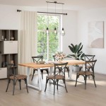 vidaXL Picioare de masă în formă de V, 3 buc., alb, 70x (72-73,3) cm, oțel