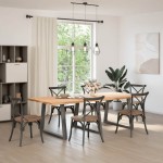 vidaXL Picioare de masă în formă de V, 3 buc., antracit, 90x(72-73,3) cm, oțel