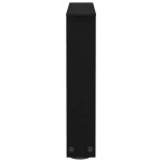 vidaXL Picioare pentru măsuță de cafea în formă de V, 2 buc., negru, 30x(30-31,3) cm, oțel