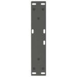 vidaXL Picioare pentru măsuță de cafea în formă de V, 2 buc., antracit, 40x(30-31,3) cm, oțel