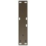 vidaXL Picioare pentru măsuță de cafea în formă de V, 2 buc., oțel natural, 40x(30-31,3) cm