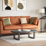 vidaXL Picioare pentru măsuță de cafea în formă de V, 2 buc., antracit, 60x(30-31,3) cm, oțel