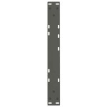 vidaXL Picioare pentru măsuță de cafea în formă de V, 2 buc., antracit, 60x(30-31,3) cm, oțel