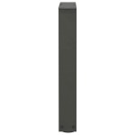 vidaXL Picioare pentru măsuță de cafea în formă de V, 2 buc., antracit, 38x(42-43,3) cm, oțel
