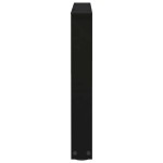 vidaXL Picioare pentru măsuță de cafea în formă de V, 2 buc., negru, 60 x (42-43,3) cm, oțel
