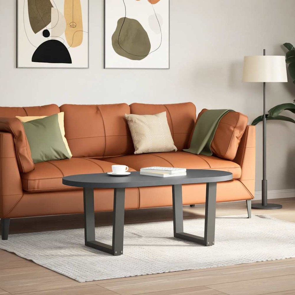 vidaXL Picioare pentru măsuță de cafea în formă de V, 2 buc., antracit, 60x(42-43,3) cm, oțel