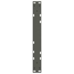 vidaXL Picioare pentru măsuță de cafea în formă de V, 2 buc., antracit, 60x(42-43,3) cm, oțel