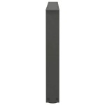 vidaXL Picioare pentru măsuță de cafea în formă de V, 2 buc., antracit, 70x(42-43,3) cm, oțel