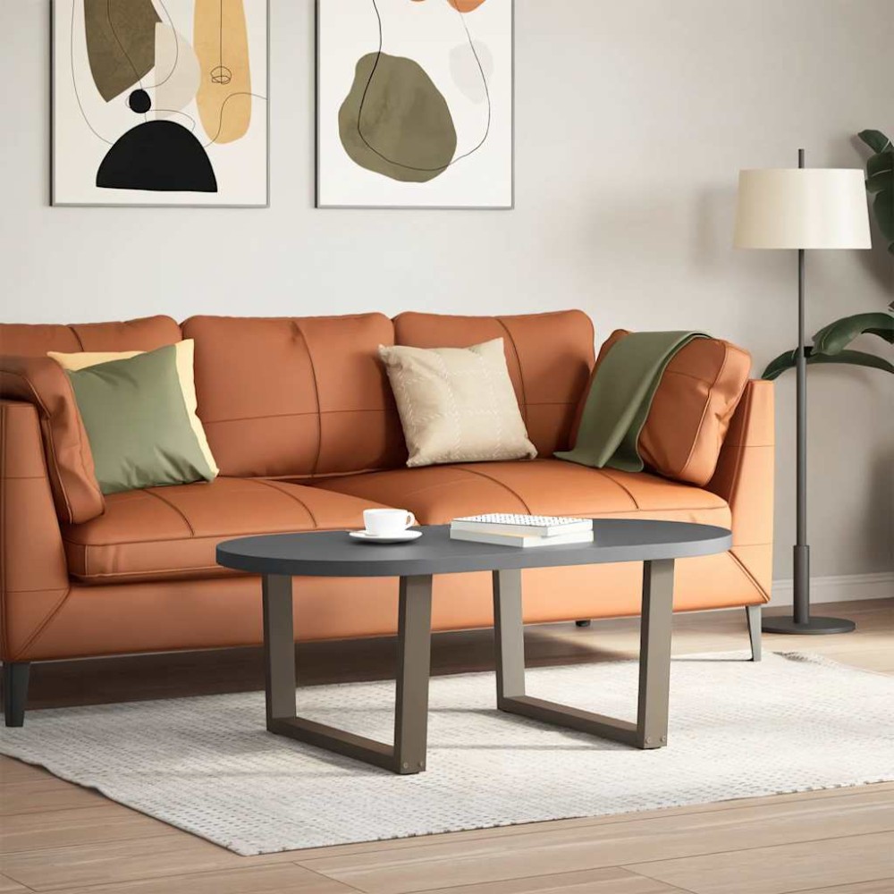 vidaXL Picioare pentru măsuță de cafea în formă de V, 2 buc., oțel natural, 70x(42-43,3) cm
