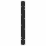 vidaXL Picioare de masă în formă de V, 2 buc., negru, 80x(72-73,3) cm, oțel