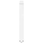 vidaXL Picioare de masă în formă de V, 2 buc., alb, 80x(72-73,3) cm, oțel vidaXL Picioare de masă în formă de V, 2 buc., alb, 80x(72-73,3) cm, oțel