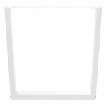 vidaXL Picioare de masă în formă de V, 2 buc., alb, 90x (72-73,3) cm, oțel vidaXL Picioare de masă în formă de V, 2 buc., alb, 90x (72-73,3) cm, oțel