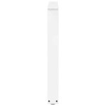 vidaXL Picioare de masă în formă de V, 2 buc., alb, 90x (72-73,3) cm, oțel vidaXL Picioare de masă în formă de V, 2 buc., alb, 90x (72-73,3) cm, oțel