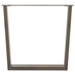vidaXL Picioare de masă în formă de V, 2 buc., oțel natural, 90 x (72-73,3) cm vidaXL Picioare de masă în formă de V, 2 buc., oțel natural, 90 x (72-73,3) cm
