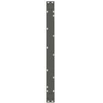 vidaXL Picioare de masă în formă de V, 2 buc., antracit, 100x(72-73,3) cm, oțel